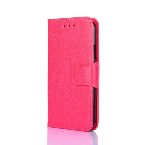 Xiaomi Mi 11 Crystal Texture Horizontal Flip Leather Case with Holder & Card Slots & Wallet(Rose Red)