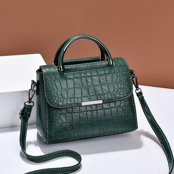 A966-5 Stone Pattern Ladies Single-shoulder Bags(Green)