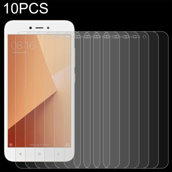 10 PCS 0.26mm 9H 2.5D Tempered Glass Film - Xiaomi Redmi Y1 Lite