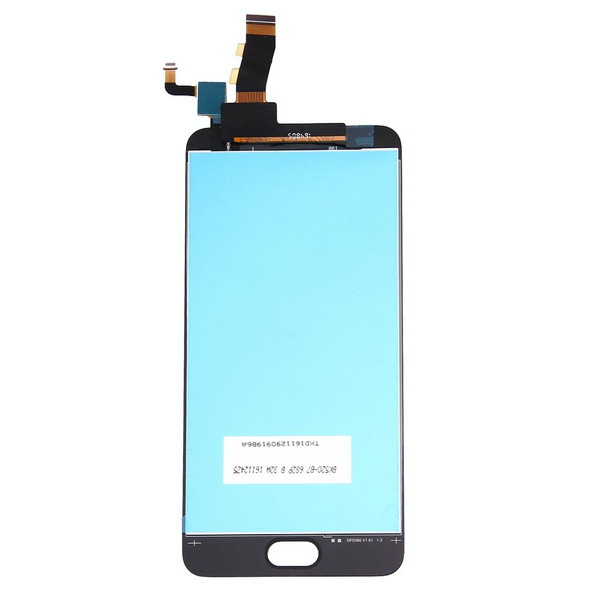 LCD Screen and Digitizer Full Assembly for Meizu M5 / Meilan 5(Black)