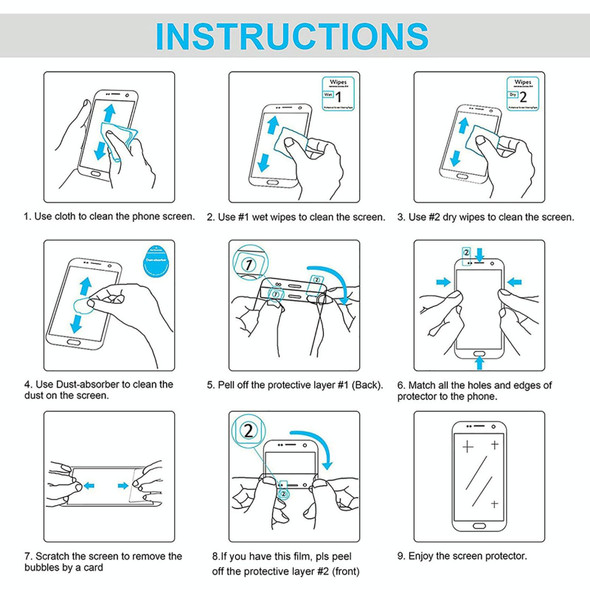 0.26mm 9H 2.5D Tempered Glass Film - Xiaomi Redmi 10C / 10 India Version / Civi 1S / Poco C40