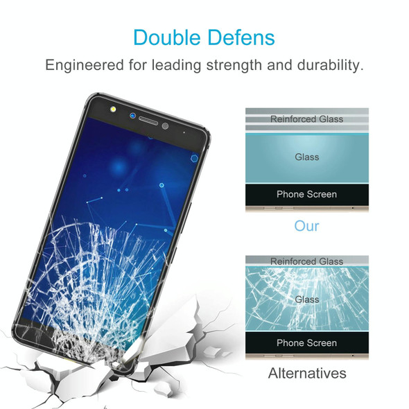 10 PCS 0.26mm 9H 2.5D Tempered Glass Film - Infinix NOTE 4 Pro