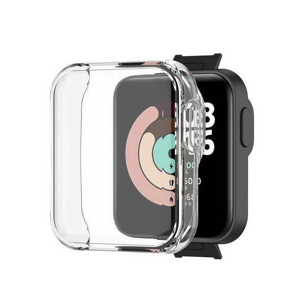 Xiaomi Mi Watch Lite / Redmi Watch Full Coverage TPU Electroplating Protective Case(Transparent)