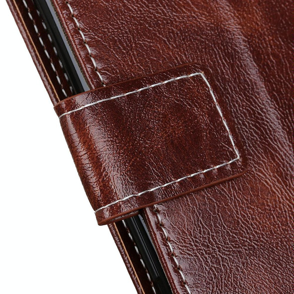 Alcatel 1SE 2020 Retro Crazy Horse Texture Horizontal Flip Leatherette Case with Holder & Card Slots & Photo Frame & Wallet(Brown)