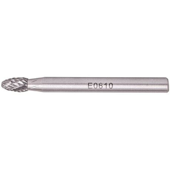 Tork Craft Rotary Burr Tungsten 6X10X6Mm Rounded