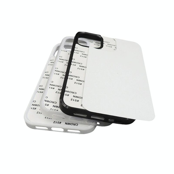 10 PCS 2D Blank Sublimation Phone Case - iPhone 12 mini(White)