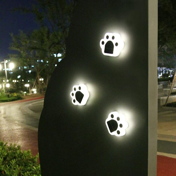 Bear Paw Outdoor Solar LED Courtyard Buried Light(Warm Light)