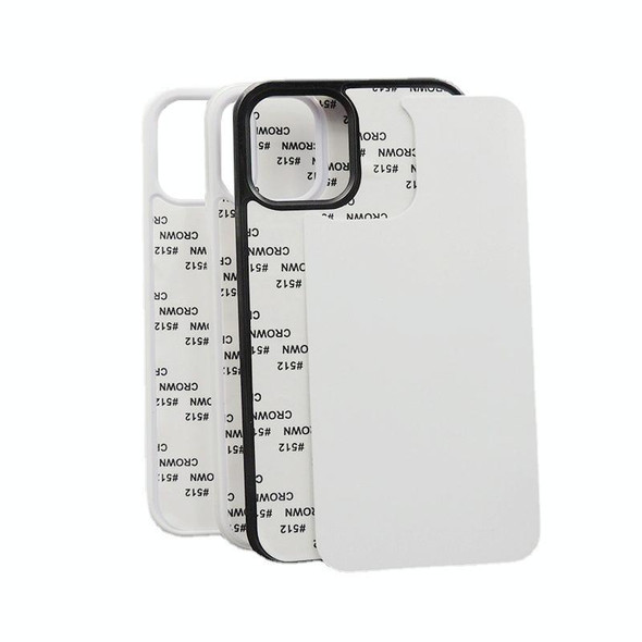 10 PCS 2D Blank Sublimation Phone Case - iPhone 13 Pro Max(Transparent)