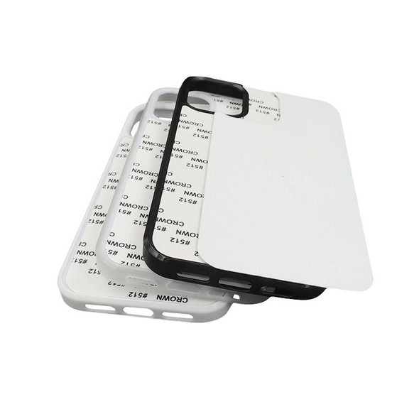 10 PCS 2D Blank Sublimation Phone Case - iPhone XR(White)