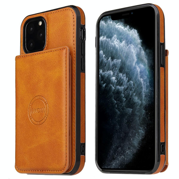 Calf Texture Magnetic Case - iPhone 11 Pro Max(Brown)
