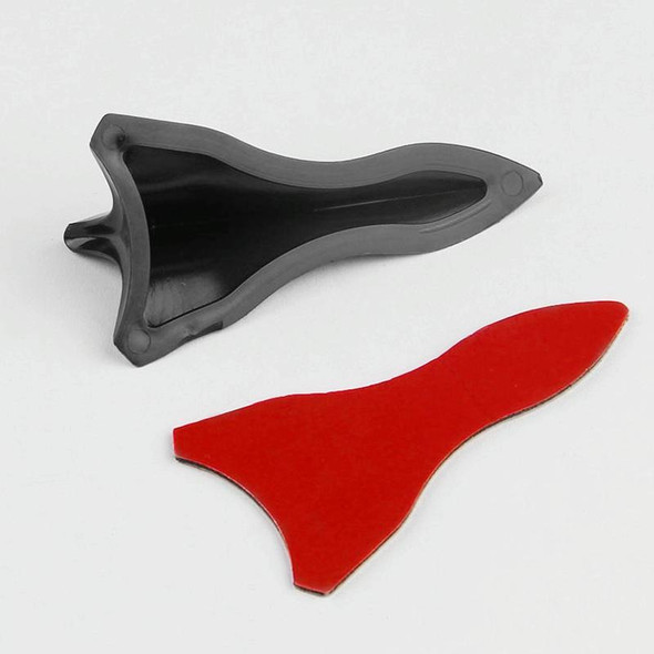 10 PCS Universal Car Black Shark Fin Diffuser Vortex Generator Roof Spoiler