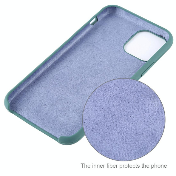 Solid Silicone Phone Case - iPhone 12 Pro Max(Lilac Purple)