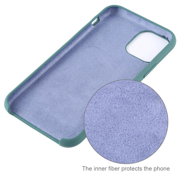 Solid Silicone Phone Case - iPhone 13 Pro Max(Deep Purple)