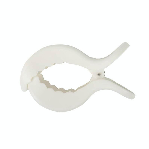 4 Bags J4065 Baby Car Blanket Clip Baby Safety Basket Blanket Clip ABS Plastic Cart Anti-Kick Quilt Clip, Colour: 2 PCS (White)