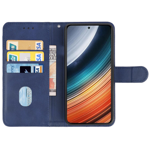 Leather Phone Case - Xiaomi Redmi K40S(Blue)