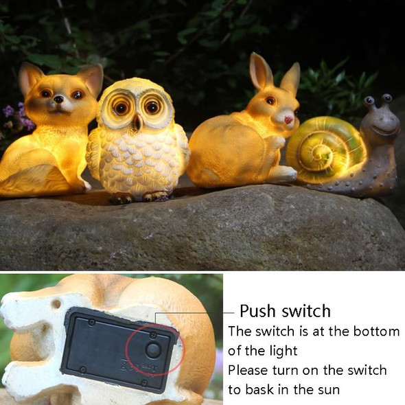 HSR001 Outdoor Solar Animal Resin Lawn Light(Puppy)