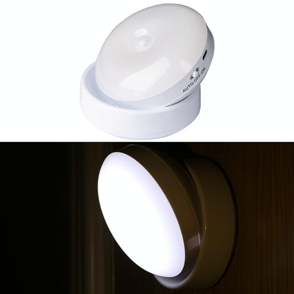 DMK-6PL Kitchen Cabinet Body Infrared Sensing Lamp, Style: Rotate Charging(White Light)