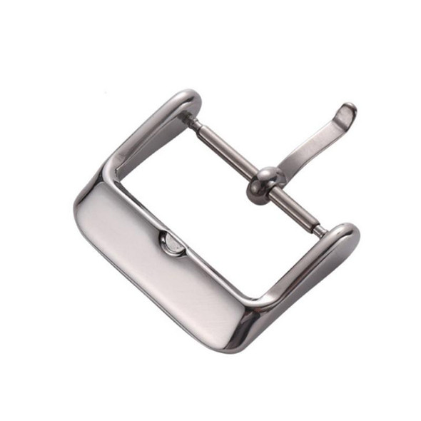 10 PCS IP Plated Stainless Steel Pin Buckle Watch Accessories, Color: Gold 22mm