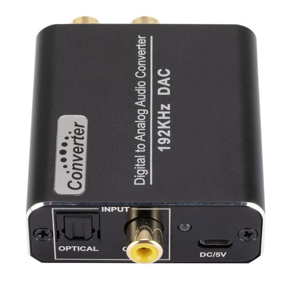 YP018 Digital To Analog Audio Converter Host+USB Cable+Coaxial Cable