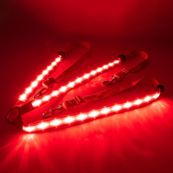 Outdoor Equestrian Equipment LED Light Chest Strap, Specification: Red