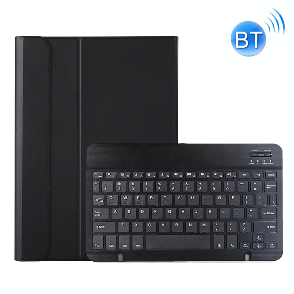 A08 Ultra-thin Bluetooth Keyboard Leatherette Case - Samsung Galaxy Tab A8 2021 SM-X205 / SM-X200(Black)