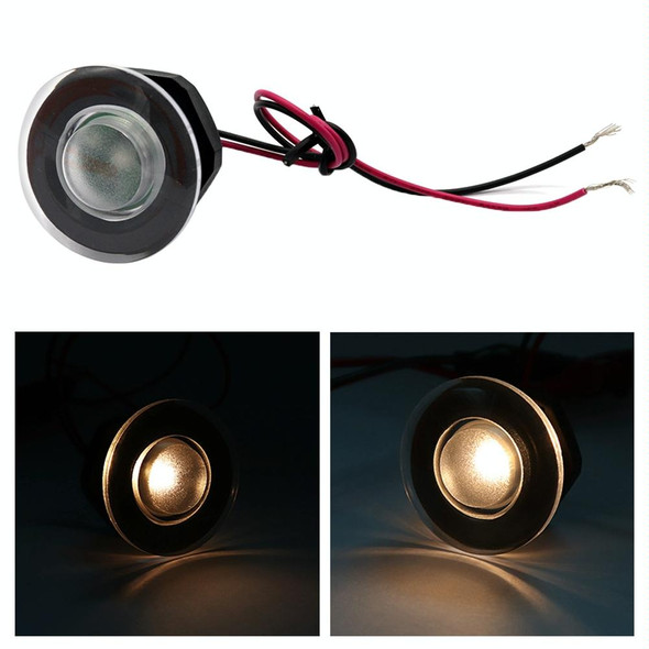 RV / Yacht Walkway Light LED Round Light DC12V (White Light)