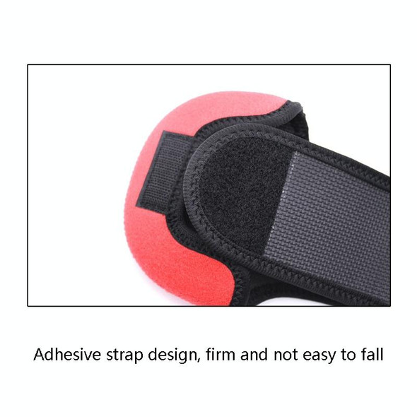 2 PCS Water Drop-Shaped Fishing Wheel Protective Case Neoprene Fish Wheel Bag(Red)