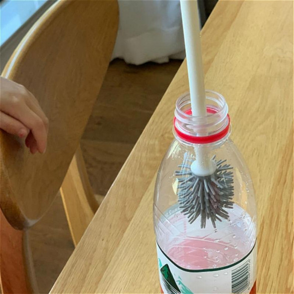 Bottle Cleaning Brush Long Handle Narrow Neck Bottle Brush(Blue)