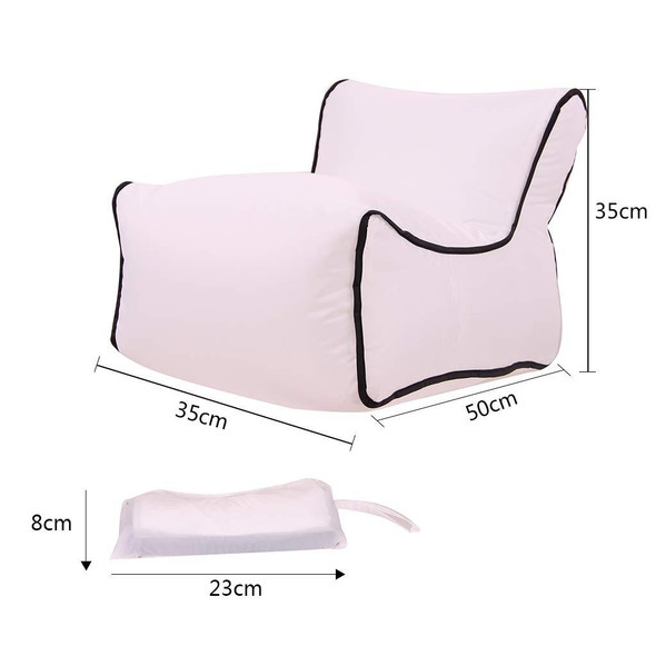 Waterproof Mini Inflatable Baby Seats SofaChair Furniture Bean Bag Seat Cushion(Wine red seat)