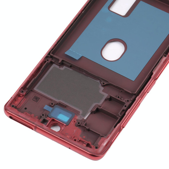 Middle Frame Bezel Plate for Samsung Galaxy S20 FE 5G SM-G781B(Red)