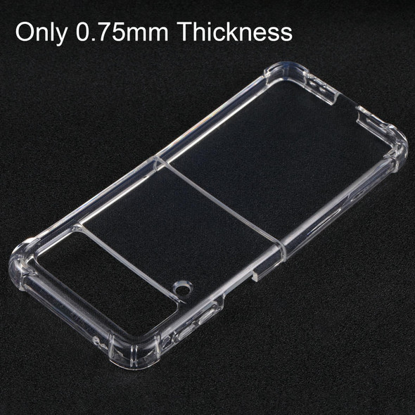 Samsung Galaxy Z Flip3 5G 0.75mm Ultra-thin Transparent Folding TPU Phone Case