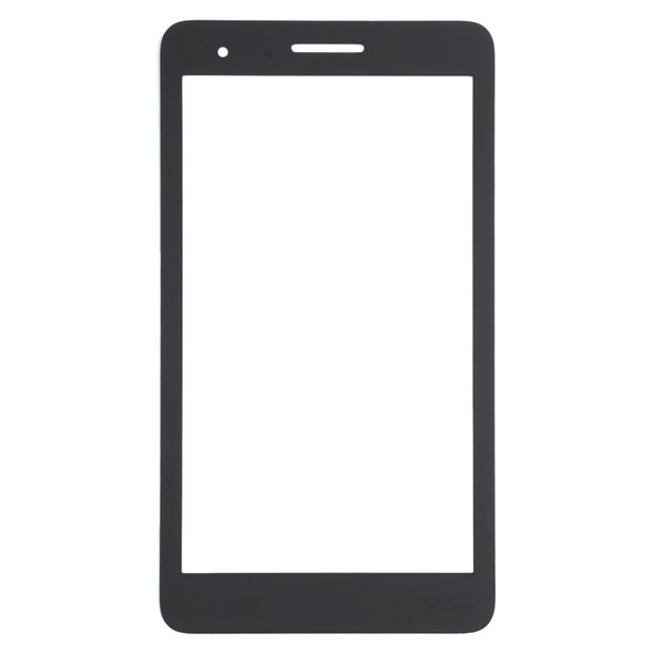 Front Screen Outer Glass Lens for Huawei MediaPad T1 7.0 T1-701(Black)