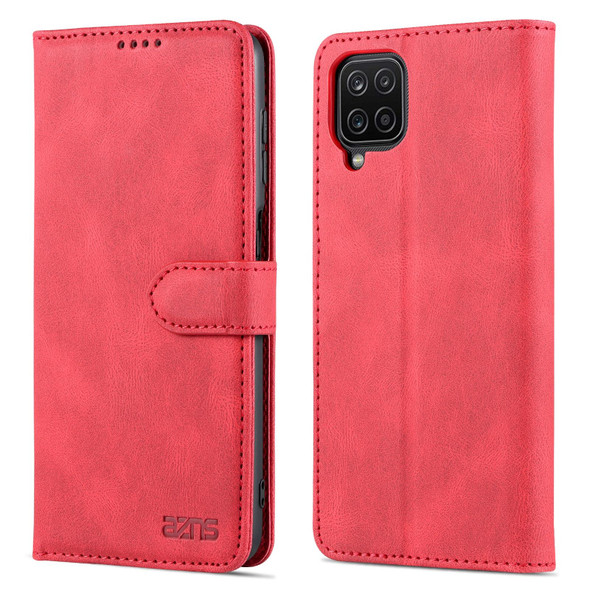 Samsung Galaxy A22(4G) AZNS Dream II Skin Feel PU+TPU Horizontal Flip PU Phone Case(Red)