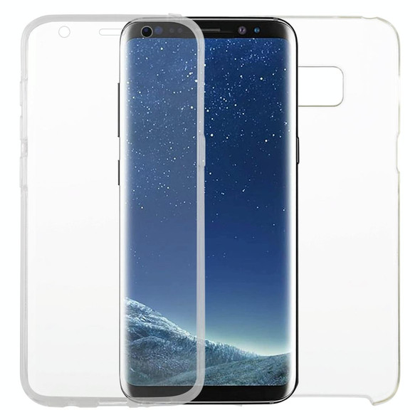 Samsung Galaxy S8 PC+TPU Ultra-Thin Double-Sided All-Inclusive Transparent Mobile Phone Case