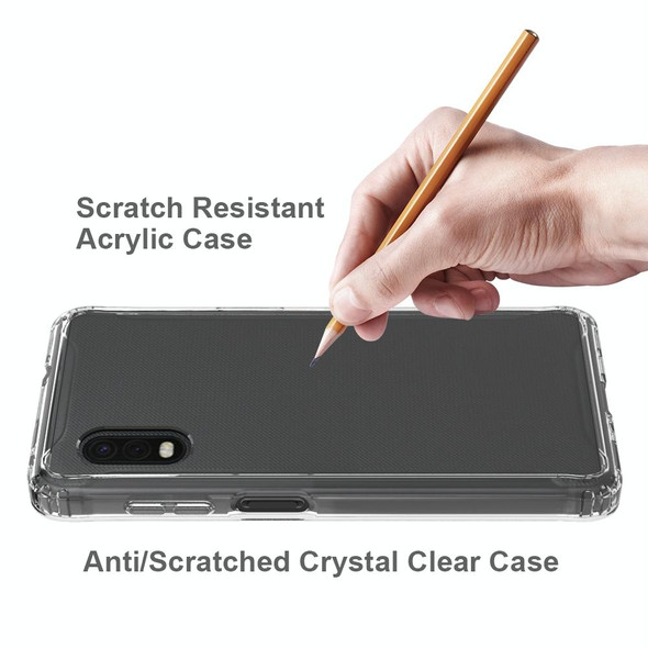 Galaxy Xcover Pro Shockproof Scratchproof TPU + Acrylic Protective Case(Transparent)