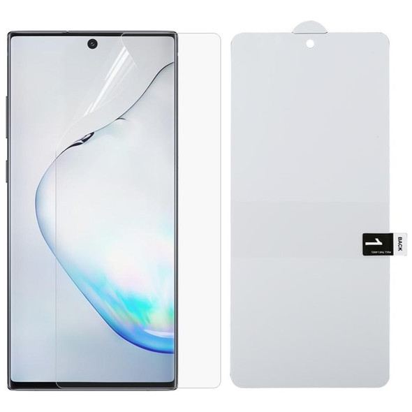 Galaxy Note 10 Lite Full Screen Protector Explosion-proof Hydrogel Film