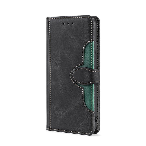 Samsung Galaxy S20+ Stitching Skin Feel Magnetic Buckle Horizontal Flip PU Leather Case with Holder & Card Slots & Wallet(Black)