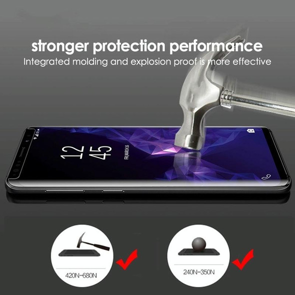 Samsung Galaxy S21+ 5G UV Liquid Curved Full Glue Tempered Glass Film