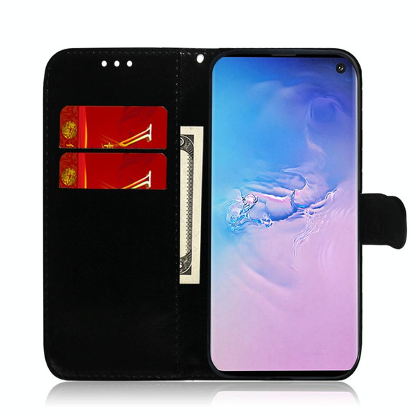 Galaxy S10 Plus Solid Color Colorful Magnetic Buckle Horizontal Flip PU Leather Case with Holder & Card Slots & Wallet & Lanyard(Silver)