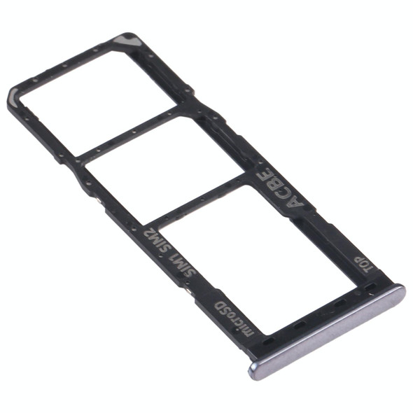 SIM Card Tray + SIM Card Tray + Micro SD Card Tray for Samsung Galaxy A32 SM-A325 (Black)