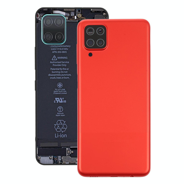 Battery Back Cover for Samsung Galaxy A12(Red)