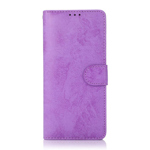 Samsung Galaxy S20 Ultra Retro 2 in 1 Detachable Magnetic Horizontal Flip TPU + PU Leather Case with Holder & Card Slots & Photo Frame & Wallet(Purple)