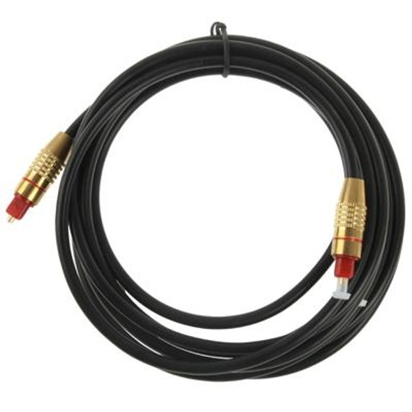 Digital Audio Optical Fiber Toslink Cable Length: 3m, OD: 6.0mm