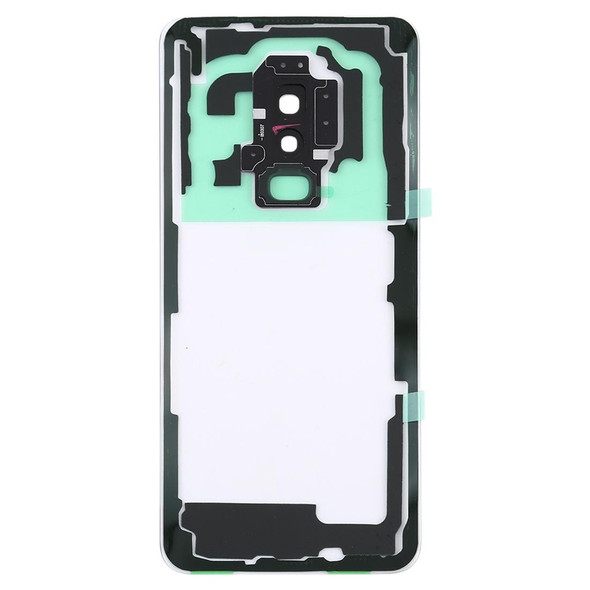 Transparent Battery Back Cover with Camera Lens Cover for Samsung Galaxy S9+ / G965F G965F/DS G965U G965W G9650(Transparent)