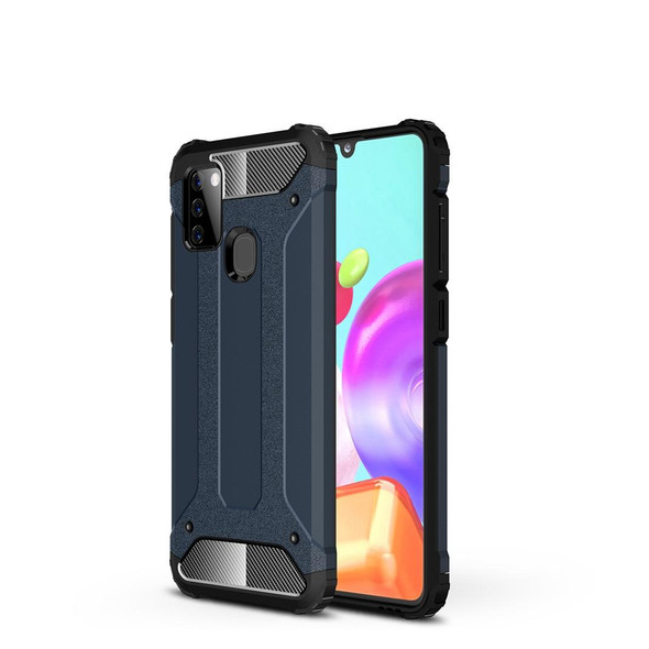 Galaxy A21s Magic Armor TPU + PC Combination Case(Navy Blue)