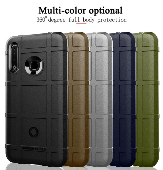 Galaxy A70e Full Coverage Shockproof TPU Case(Army Green)