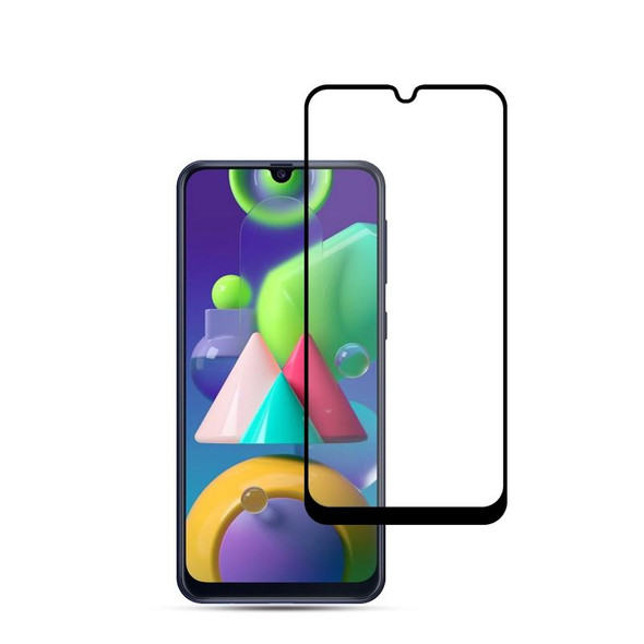 Galaxy M21/ M31 mocolo 0.33mm 9H 2.5D Full Glue Tempered Glass Film