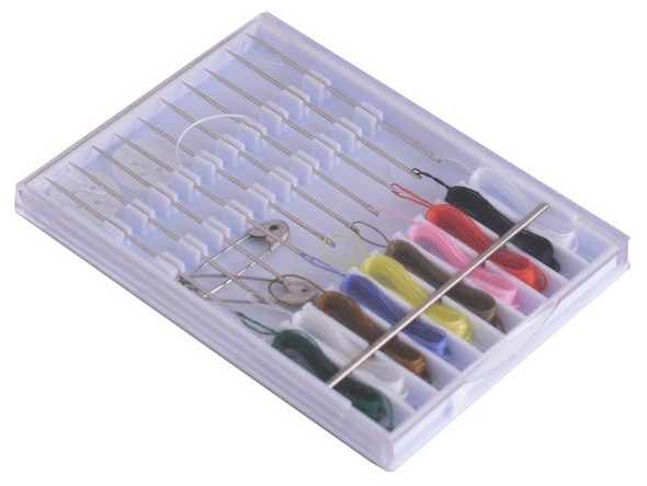 Pre-Threaded Sewing Kit - Compact & Portable for Quick Repairs