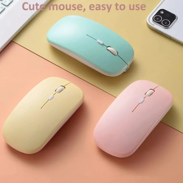 Dual Mode Bluetooth & Wireless Rechargeable Mouse