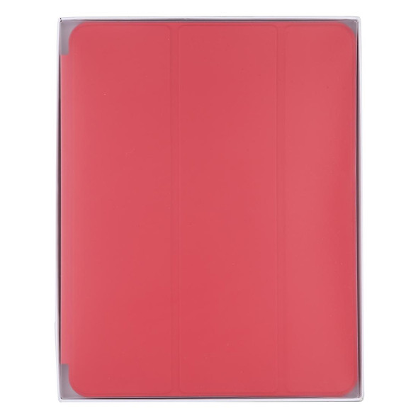 iPad Pro 11 inch (2020/2021) 3-fold Horizontal Flip Smart Leather Tablet Case with Sleep / Wake-up Function & Holder(Red)